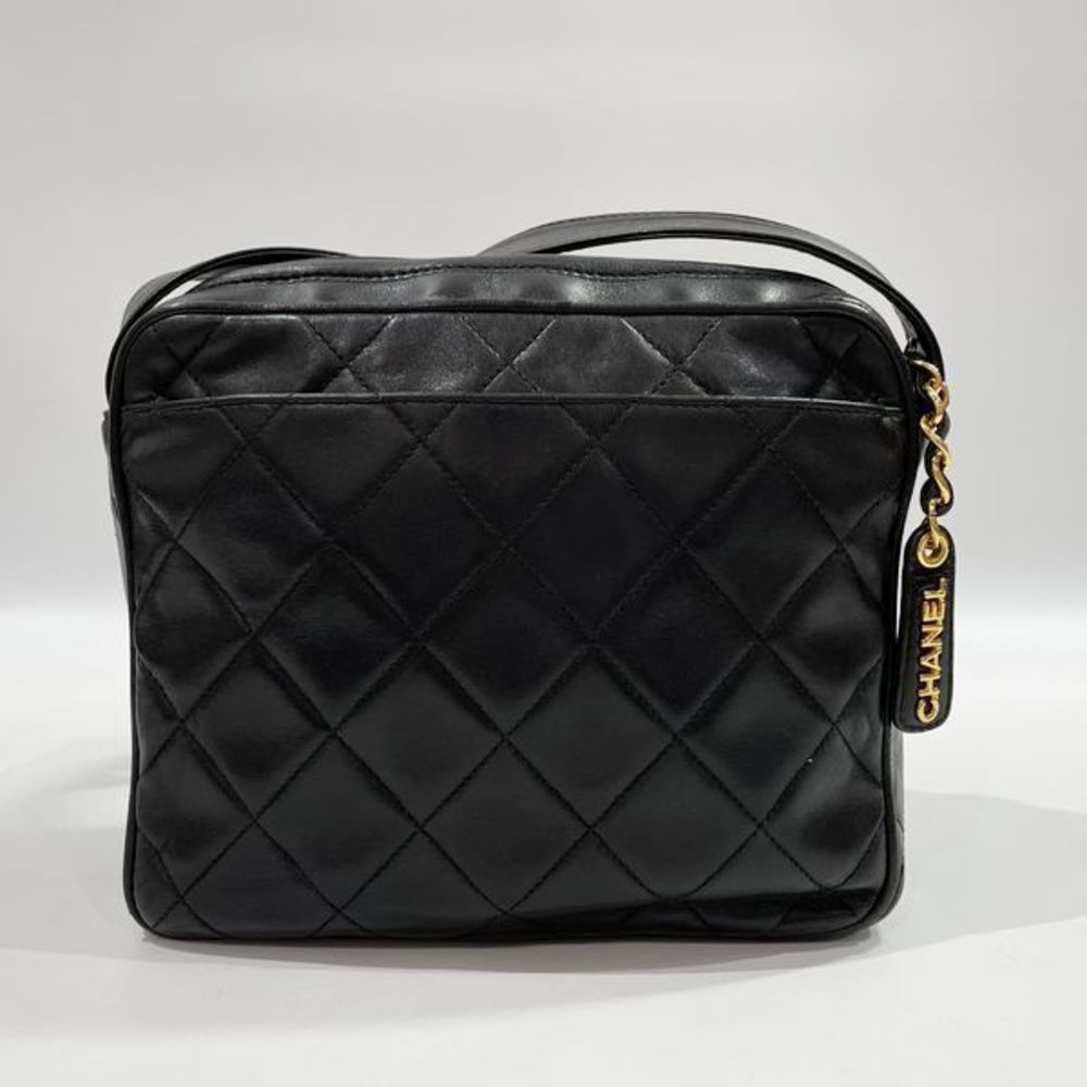 Chanel Mini Coco Matelasse Crossbody Vintage Black Bag Shoulder Mark Square